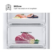 LG Outlet Frigorífico Combi Door Cooling+, 2,03m, Clasificación D, capacidad de 419l, blanco. Serie 300, GBV3200DSW.OUTLET