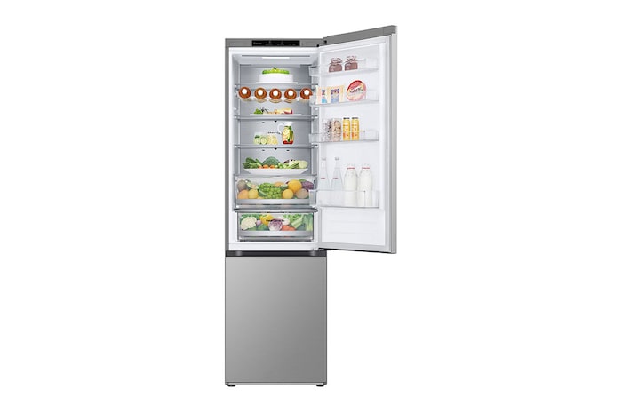LG Outlet Frigorífico Combi Door Cooling+, 2m, Clasificación D, capacidad de 419l, Inox Antihuellas, Serie 500, GBV5240DPY.OUTLET