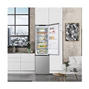 LG Outlet Frigorífico Combi Door Cooling+, 2m, Clasificación D, capacidad de 419l, Inox Antihuellas, Serie 500, GBV5240DPY.OUTLET