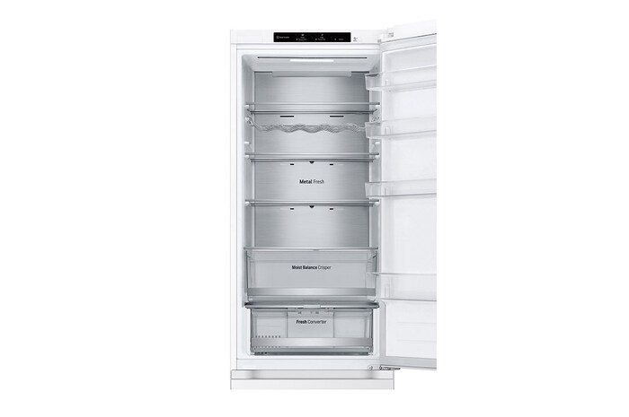 LG Outlet Frigorífico Combi Door Cooling+, 2,03m, Clasificación D, capacidad de 419l, blanco. Serie 500, GBV5240DSW.OUTLET