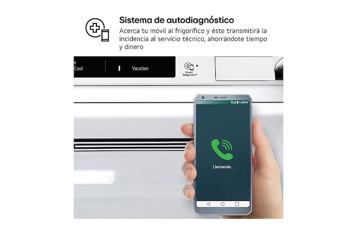 LG Outlet Frigorífico Combi Door Cooling+, 2,03m, Clasificación D, capacidad de 419l, blanco. Serie 500, GBV5240DSW.OUTLET