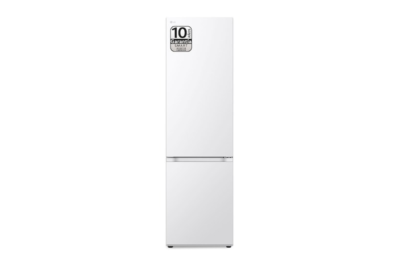 Vista frontal de Outlet Frigorífico Combi Door Cooling+, 2,03m, Clasificación D, capacidad de 419l, blanco. Serie 500 GBV5240DSW.OUTLET