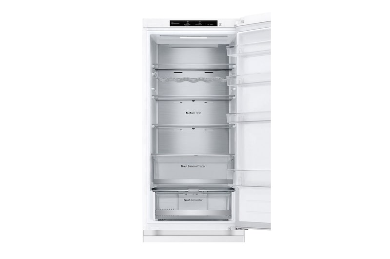 LG Outlet Frigorífico Combi Door Cooling+, 2,03m, Clasificación D, capacidad de 419l, blanco. Serie 500, GBV5240DSW.OUTLET