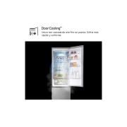 LG Outlet Frigorífico Combi Door Cooling+, 2,03m, Clasificación C, capacidad de 419l, inox antihuellas. Serie 500, GBV5250CPY.OUTLET