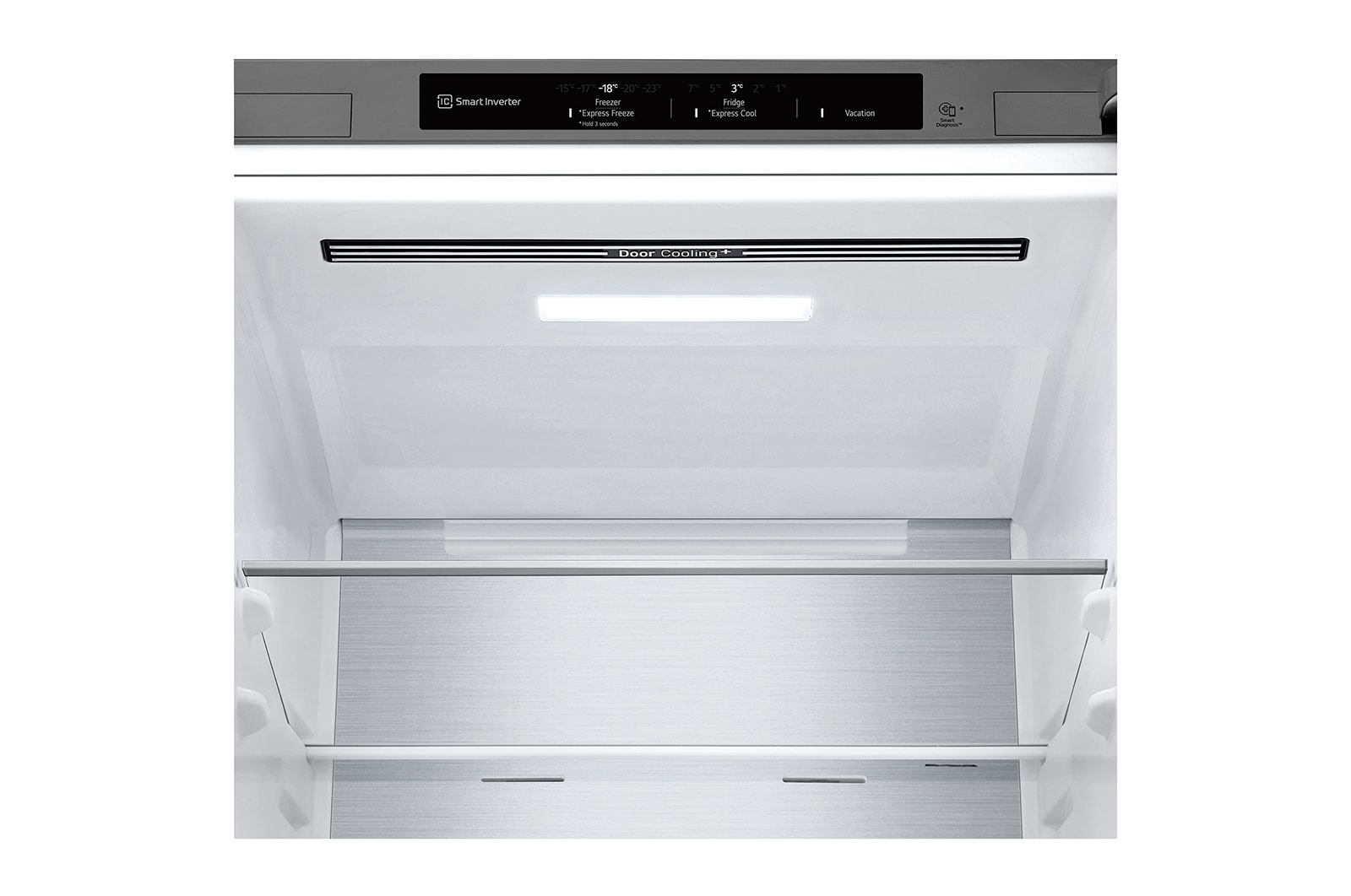 LG Outlet Frigorífico Combi Door Cooling+, 1,86m, Clasificación C, capacidad de 374l, inox antihuellas. Serie 700, GBV7180CPY.OUTLET