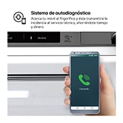 LG Outlet Frigorífico Combi Door Cooling+, 1,86m, Clasificación C, capacidad de 374l, inox antihuellas. Serie 700, GBV7180CPY.OUTLET