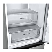 LG Outlet Frigorífico Combi Door Cooling+, 1,86m, Clasificación C, capacidad de 374l, inox antihuellas. Serie 700, GBV7180CPY.OUTLET