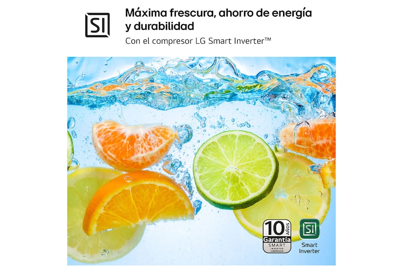 LG Outlet Frigorífico Combi Door Cooling+, 1,86m, Clasificación C, capacidad de 374l, blanco. Serie 700, GBV7180CSW.OUTLET