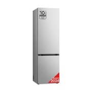 Vista frontal de Outlet Frigorífico Combi Door Cooling&#43;, 2,03m, Clasificación A, capacidad de 419l, acero texturizado antihuellas. Serie 700 GBV7280AMB.OUTLET