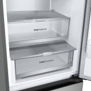 LG Outlet Frigorífico Combi Door Cooling+, 2,03m, Clasificación A, capacidad de 419l, acero texturizado antihuellas. Serie 700, GBV7280AMB.OUTLET