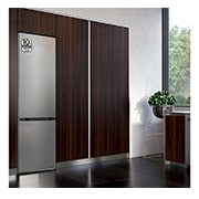 LG Frigorífico Combi Door Cooling+, 2,03m, Clasificación B, capacidad de 419l, Inox antihuellas. Serie 700 , GBV7280BPY