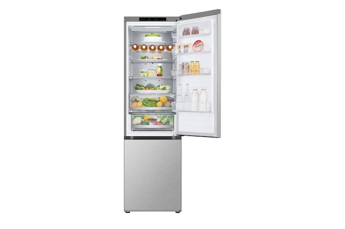 LG Outlet Frigorífico Combi Door Cooling+, 2m, Clasificación C, capacidad de 419l, acero texturizado antihuellas, serie 700, GBV7280CMB.OUTLET
