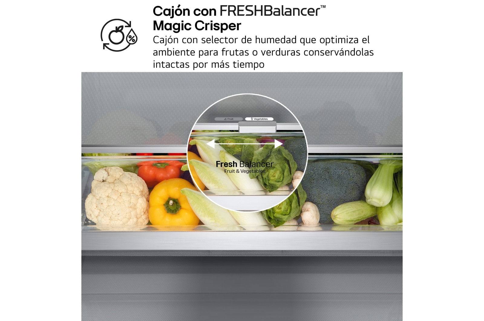 LG Outlet Frigorífico Combi Door Cooling+, 2,03m, Clasificación C, capacidad de 419l, blanco. Serie 700, GBV7280CSW.OUTLET