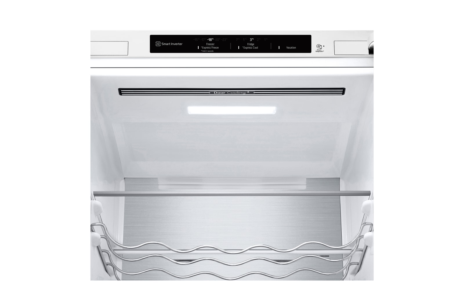 LG Outlet Frigorífico Combi Door Cooling+, 2,03m, Clasificación C, capacidad de 419l, blanco. Serie 700, GBV7280CSW.OUTLET