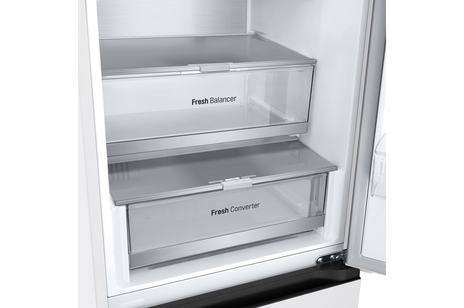 LG Outlet Frigorífico Combi Door Cooling+, 2,03m, Clasificación C, capacidad de 419l, blanco. Serie 700, GBV7280CSW.OUTLET