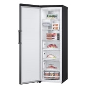 LG Outlet Congelador Total No Frost, Clasificación D, 355 L, Acero Negro-grisáceo mate, GFM61MCCSF.OUTLET