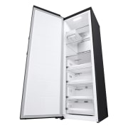 LG Outlet Congelador Total No Frost, Clasificación D, 355 L, Acero Negro-grisáceo mate, GFM61MCCSF.OUTLET
