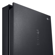 LG Outlet Congelador Total No Frost, Clasificación D, 355 L, Acero Negro-grisáceo mate, GFM61MCCSF.OUTLET