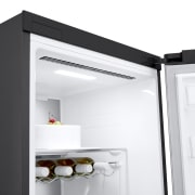 LG Outlet Frigorífico Clasificación C, 413L, Acero Negro-grisáceo mate antihuellas, GLM71MCCSX.OUTLET