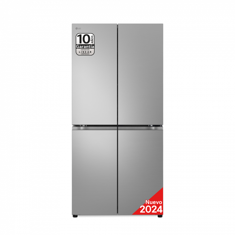 LG Frigorífico American Combi Ancho 83cm, Clasificación D, 530 L, Inox antihuellas, GMB860PYDD.APYQEUR