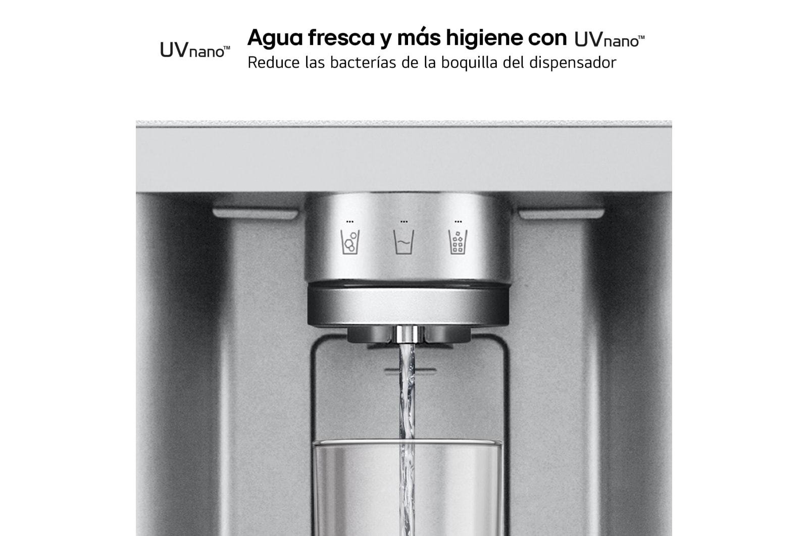 LG Outlet Frigorífico American Combi InstaView ™, Clasificación E, 508 L, Sin toma de agua, Acero texturizado antihuellas, GMG861MBAE.OUTLET