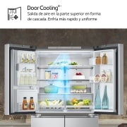 LG Outlet Frigorífico American Combi Door-in-Door™, Clasificación E, 634 L, Acero texturizado antihuellas, GMJ960MBJE.OUTLET