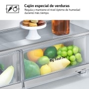 LG Outlet Frigorífico American Combi Door-in-Door™, Clasificación E, 634 L, Acero texturizado antihuellas, GMJ960MBJE.OUTLET