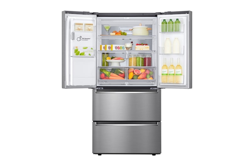 LG Frigorífico American Combi, Clasificación F, Ancho 83cm, 570l , GML643PZ6F