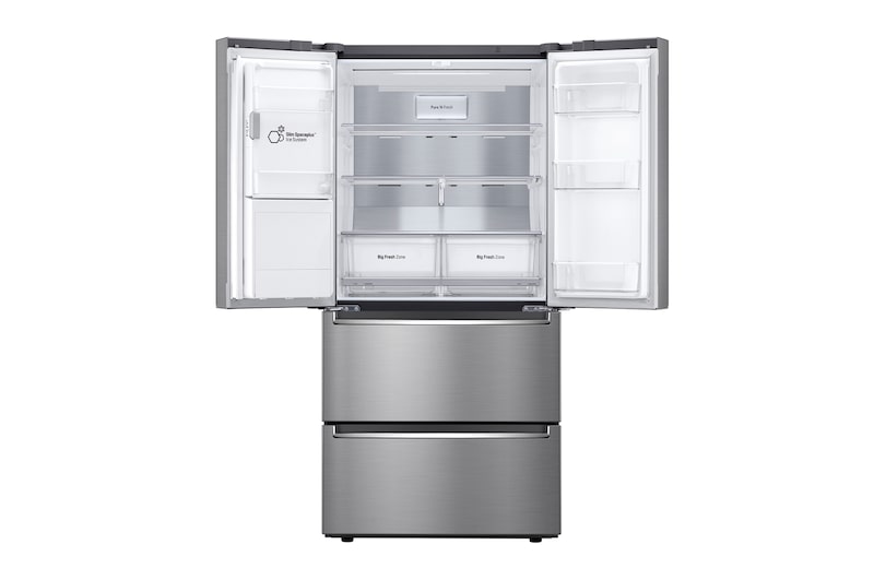 LG Frigorífico American Combi, Clasificación F, Ancho 83cm, 570l , GML643PZ6F