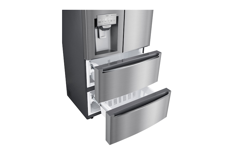 LG Frigorífico American Combi, Clasificación F, Ancho 83cm, 570l , GML643PZ6F