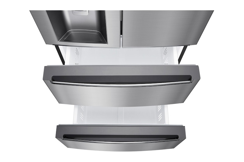 LG Frigorífico American Combi, Clasificación F, Ancho 83cm, 570l , GML643PZ6F