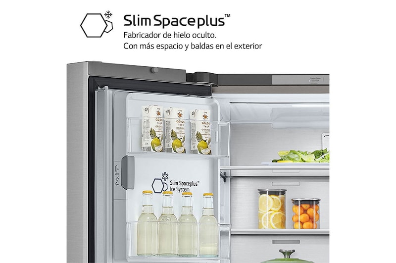 LG Outlet Frigorífico American Combi LG, 179cm, Inox Antihuellas, E, GML960PYBE.OUTLET