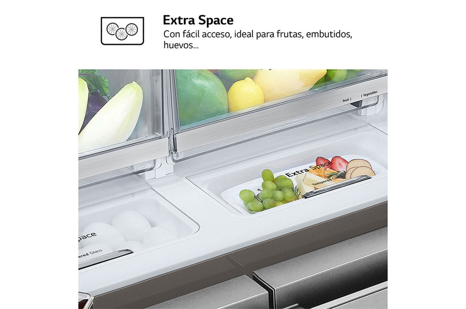 LG Outlet Frigorífico American Combi LG, 179cm, Inox Antihuellas, E, GML960PYBE.OUTLET
