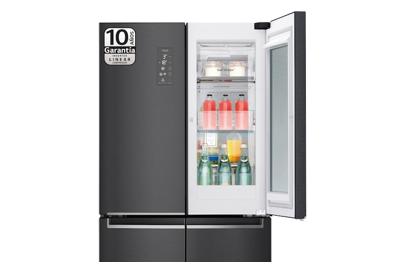 LG Frigorífico American Combi Instaview Door-In-Door, Clasificación E, 530l, Serie 830 , GMQ844MC5E