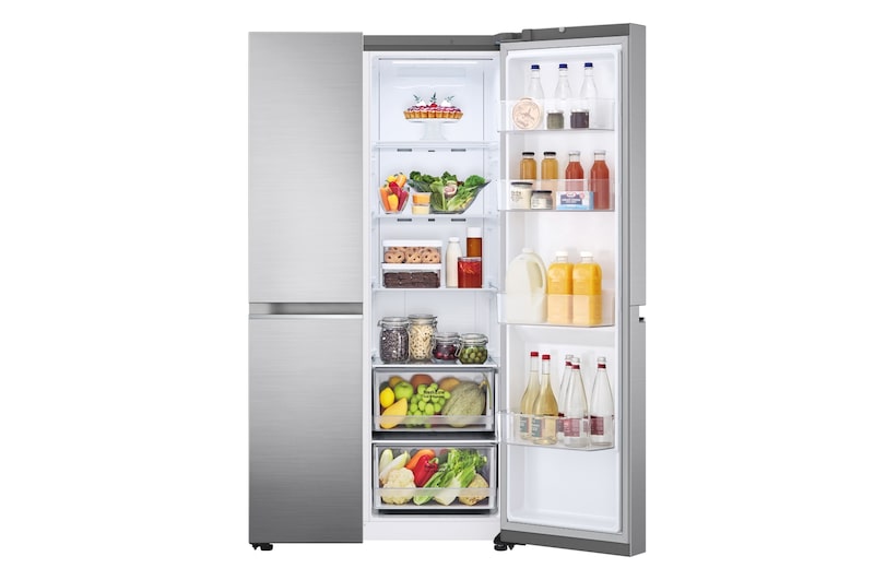 LG Frigorífico Americano Inverter Linear compressor, Clasificación E, 655 L, GSBV70PZTE