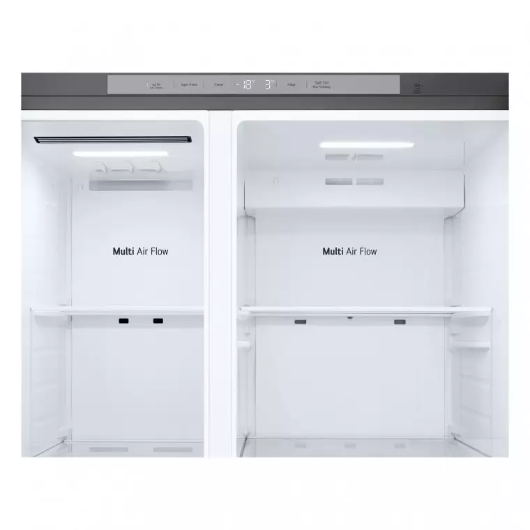 LG Outlet Frigorífico Side By side Serie 400, Door-In-Door, sin toma de agua, Inox antihuellas. E, 641 L, GSJC41PYPE.OUTLET
