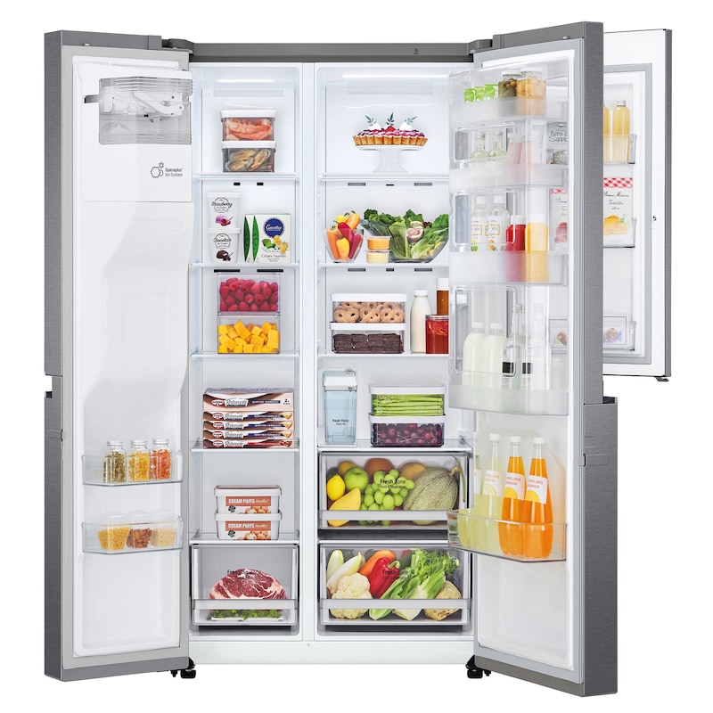 LG Frigorífico Americano Door-In-Door, Clasificación F, 635 L, GSJV31DSXF
