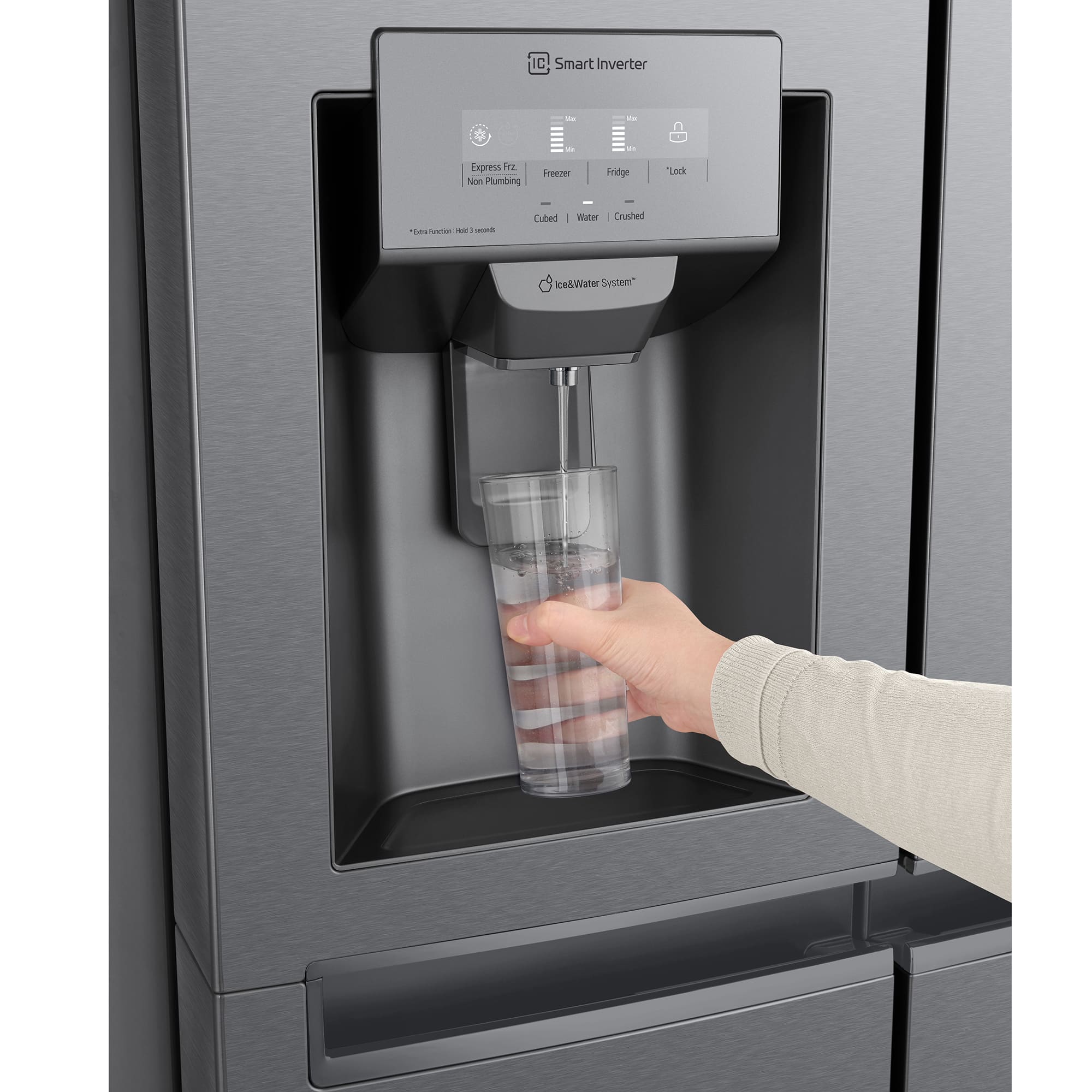 LG Frigorífico Americano Door-In-Door, Clasificación F, 635 L, GSJV31DSXF