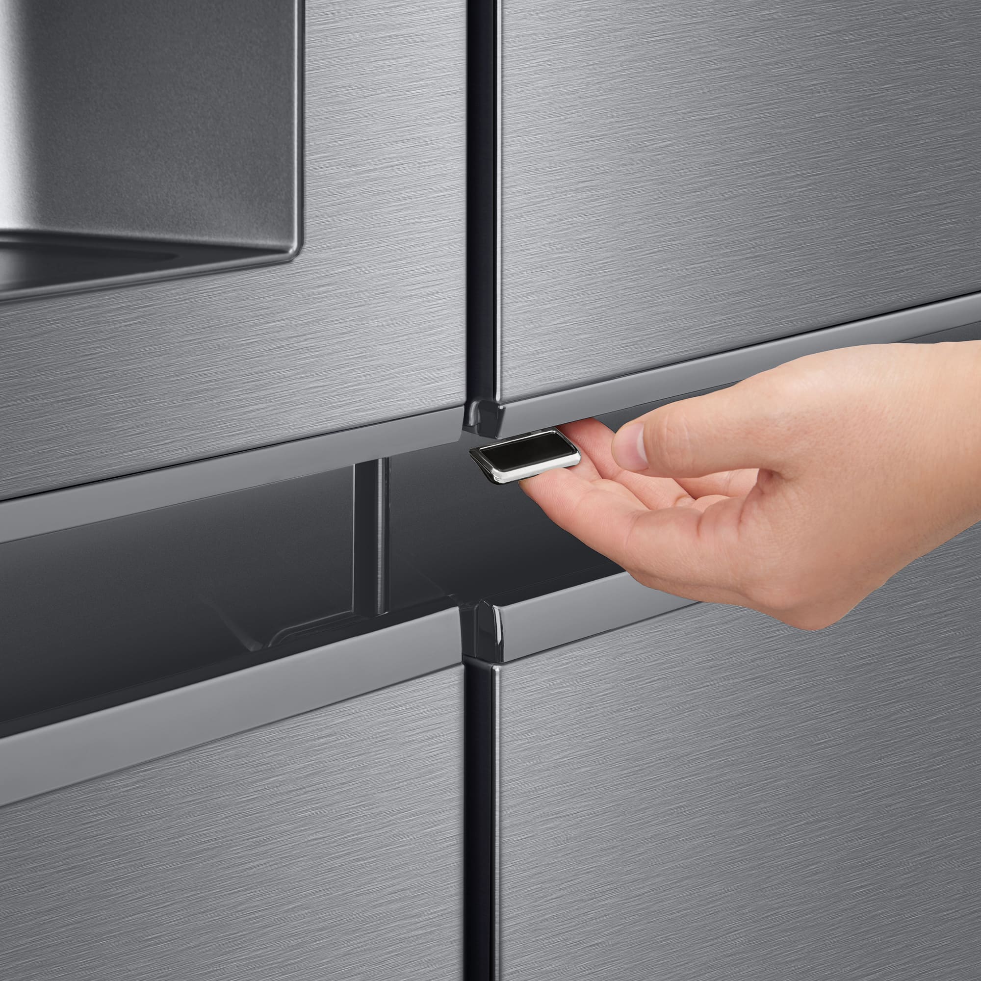 LG Frigorífico Americano Door-In-Door, Clasificación F, 635 L, GSJV31DSXF