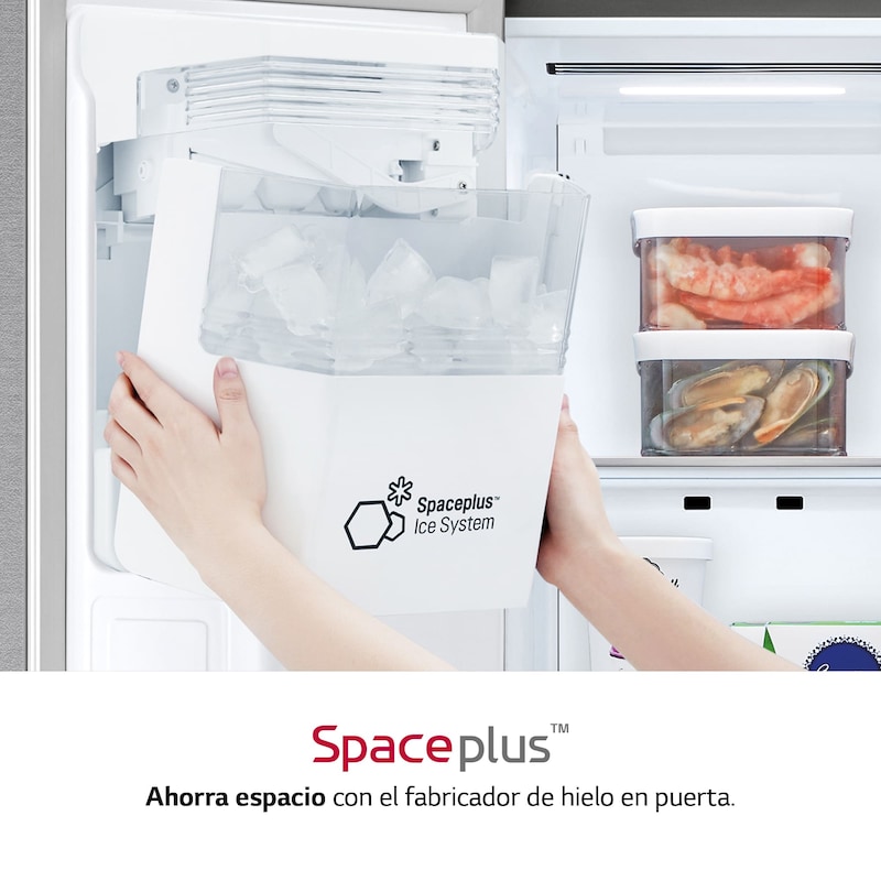 LG Frigorífico Americano Door-In-Door, Clasificación F, 635 L     , GSJV70PZTF