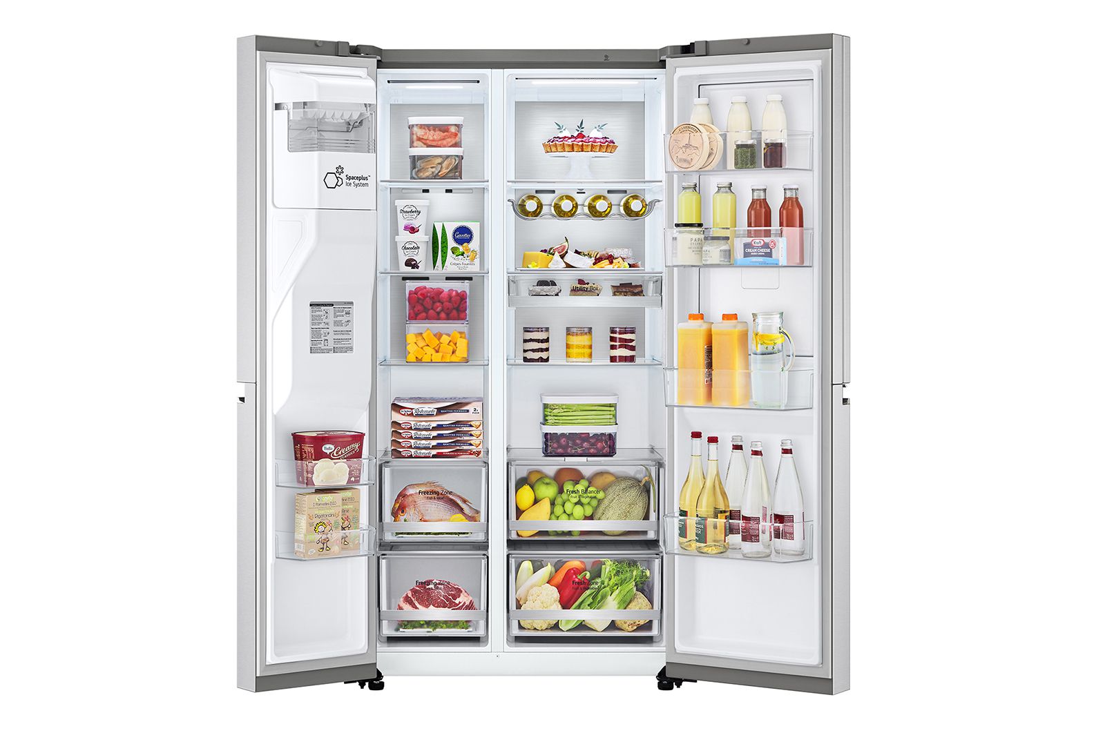 LG Frigorífico Americano Door-In-Door, Clasificación E, 635 L, GSJV90BSAE