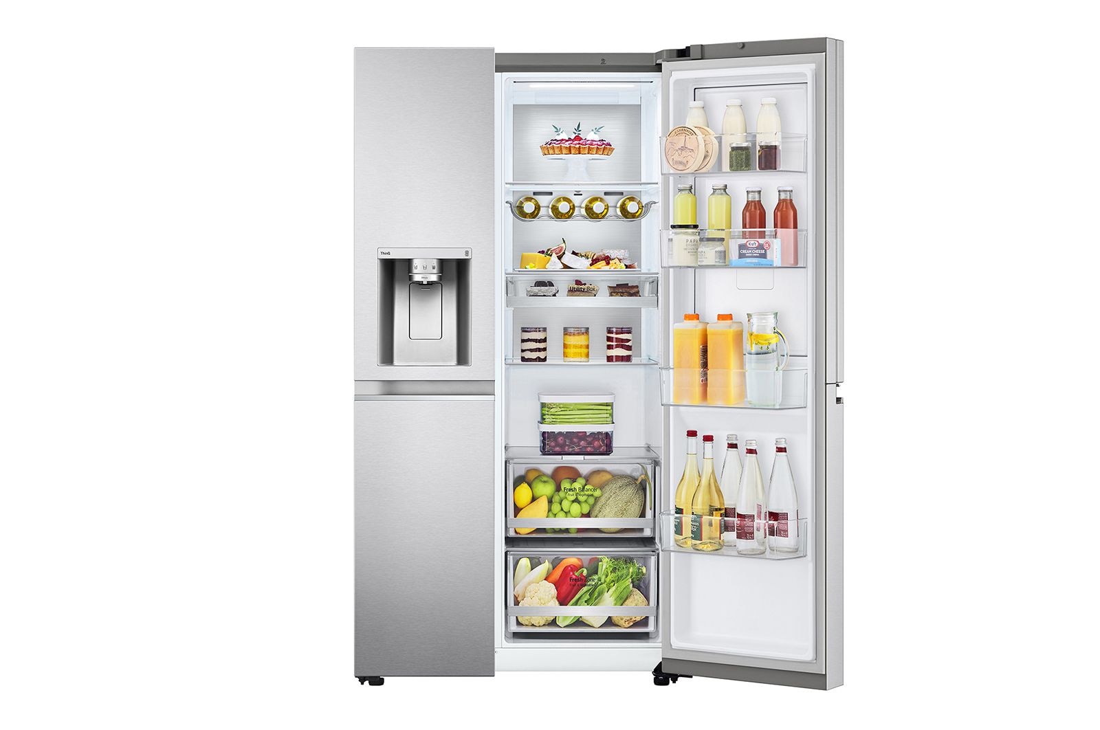 LG Frigorífico Americano Door-In-Door, Clasificación E, 635 L, GSJV90BSAE