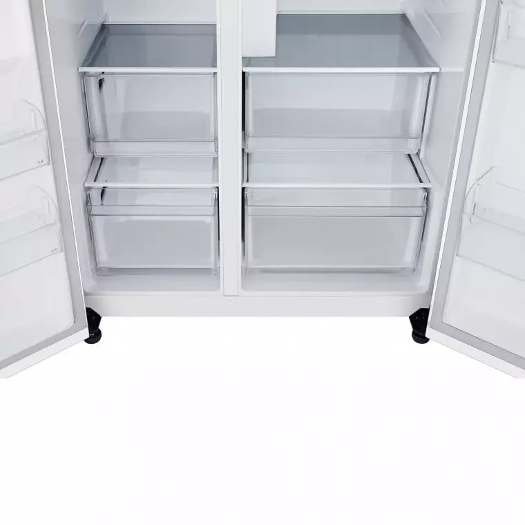 LG Frigorífico Side By side  Serie 400,  Blanco E, 641 L, GSLC40SWPE