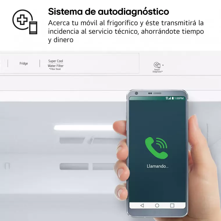 LG Frigorífico Side By side  Serie 400,  Blanco E, 641 L, GSLC40SWPE