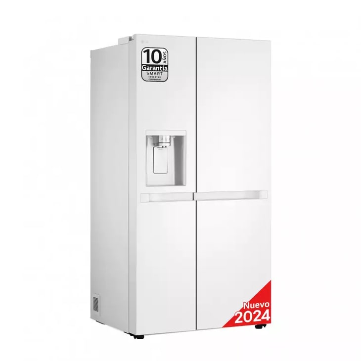 LG Frigorífico Side By side  Serie 400,  Blanco E, 641 L, GSLC40SWPE