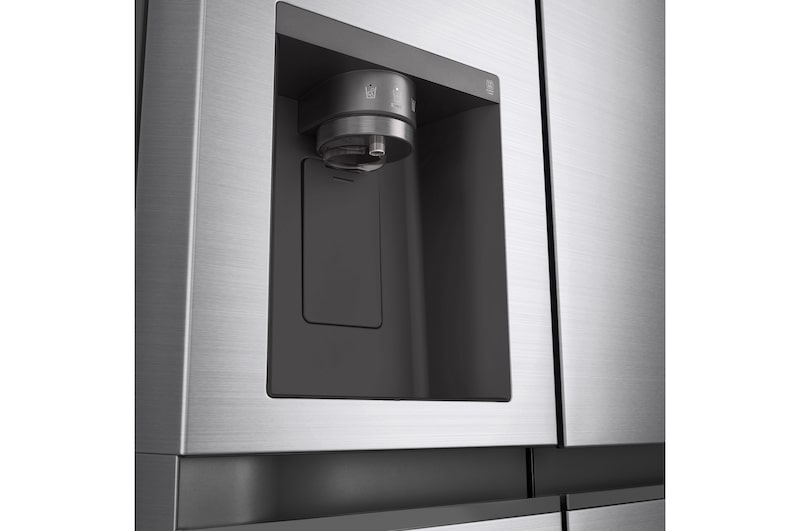 LG Frigorífico Side By side, Serie 500,  Inverter Linear compressor ,Clasificación E, 635 L, GSLV50PZXE