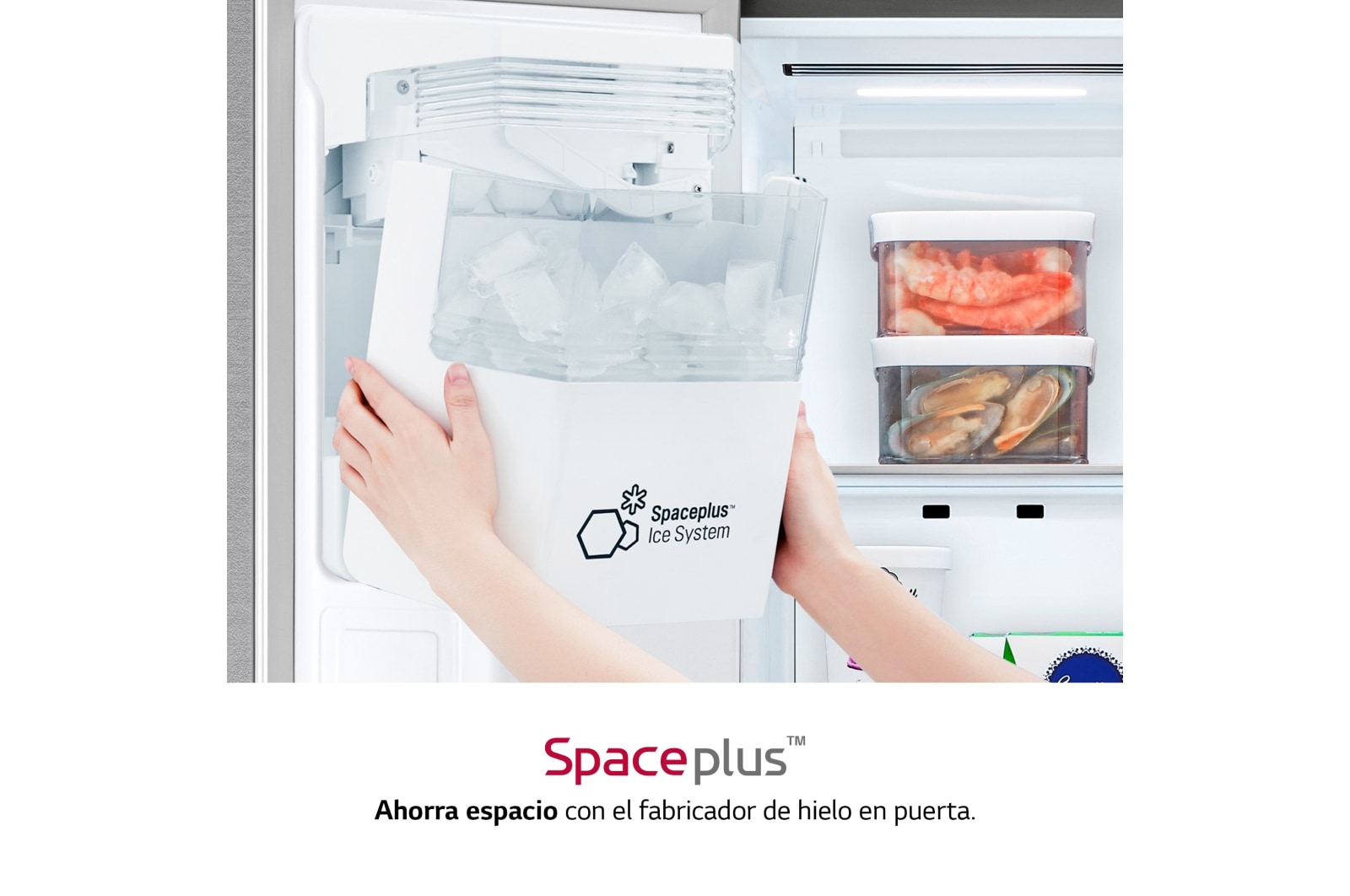 LG Frigorífico Side By side, Serie 500, Inverter Linear compressor , sin toma de agua, Clasificación E, 635 L, GSLV51PZXE