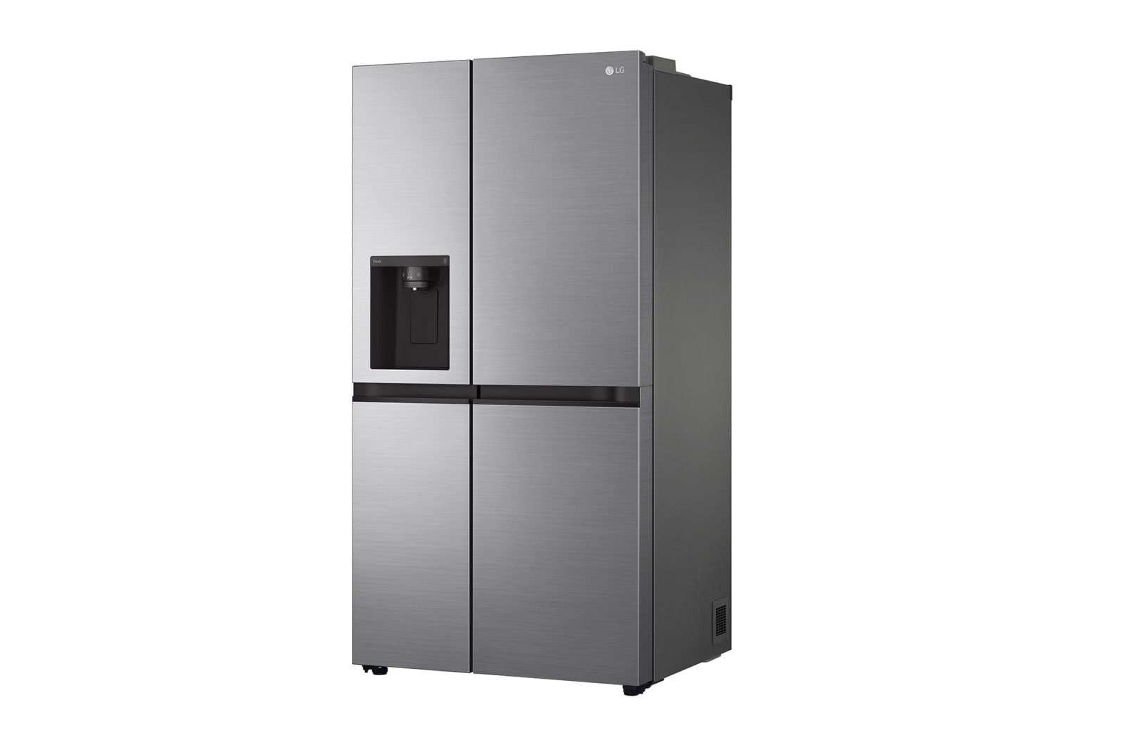 LG Frigorífico Side By side, Serie 500, Inverter Linear compressor , sin toma de agua, Clasificación E, 635 L, GSLV51PZXE
