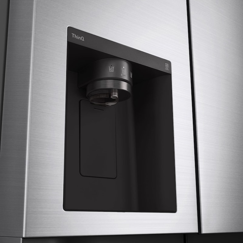 LG Frigorífico Americano Smart Inverter, Clasificación F, 635 L , GSLV51PZXM