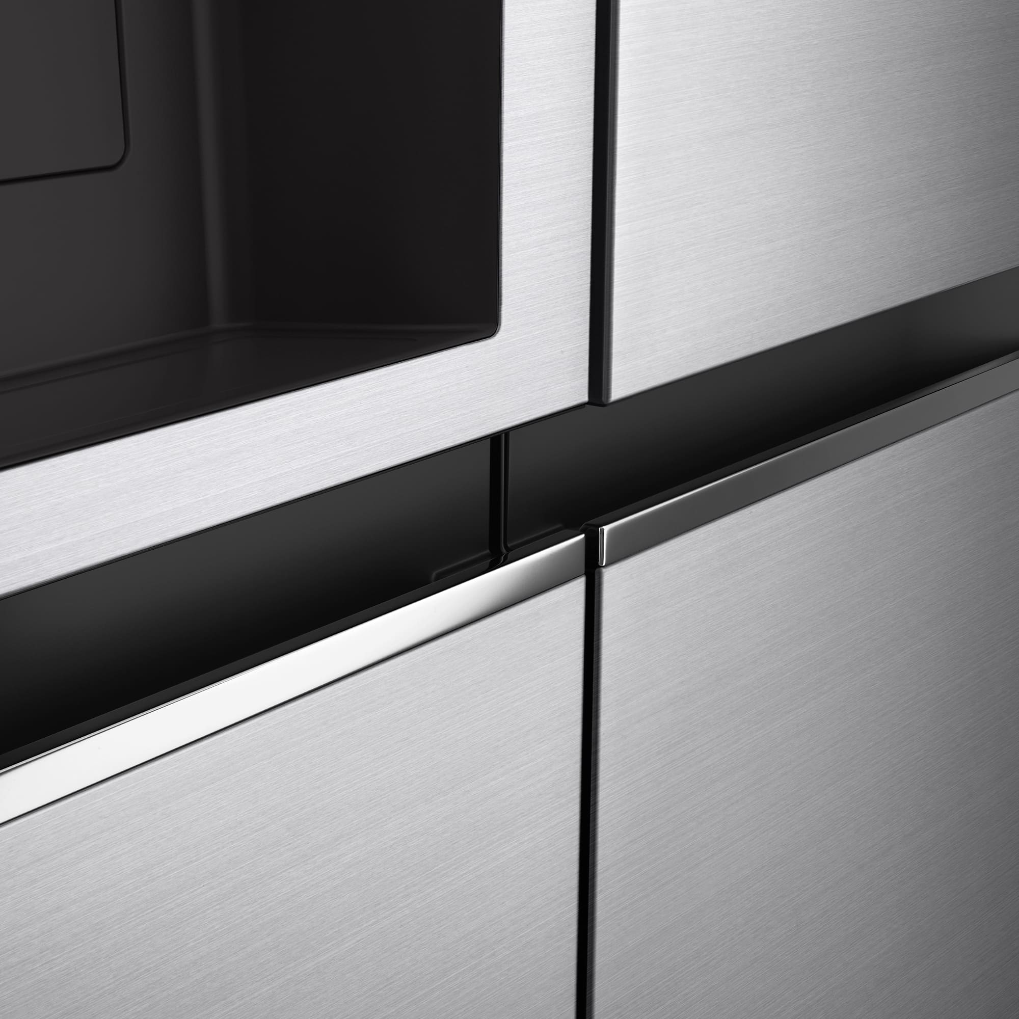 LG Frigorífico Americano Inverter Linear compressor, Clasificación E, 635 L                 , GSLV70PZTE